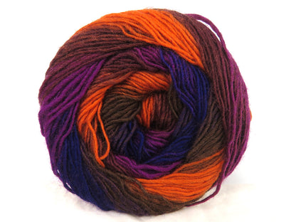 Cakes Magic Sock Purple Shades, Orange, Brown fnt2-84031