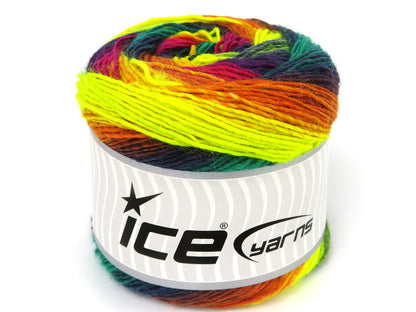 Cakes Magic Sock Green Shades, Purple, Pink, Gold, Navy fnt2-84036