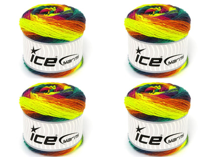 Cakes Magic Sock Green Shades, Purple, Pink, Gold, Navy fnt2-84036