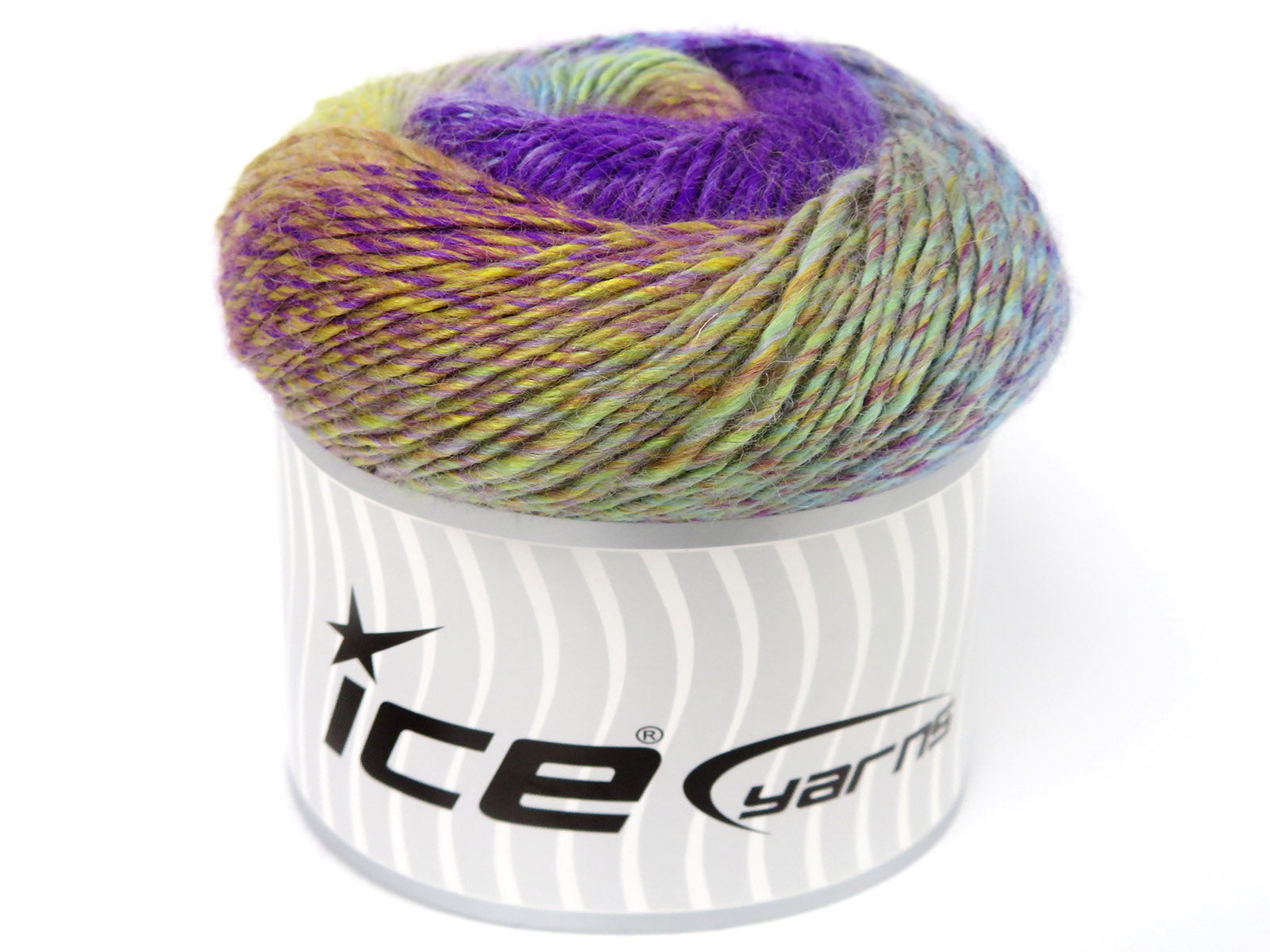 Cakes Magic Wool Turquoise, Green, Gold, Purple fnt2-84050