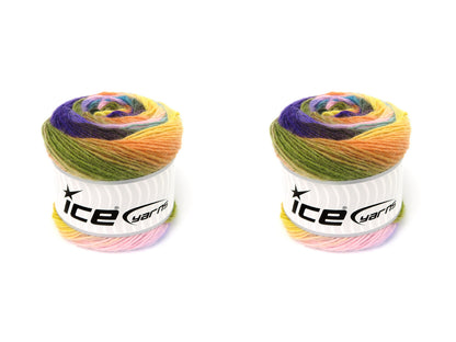 Magic Wool De Luxe Yellow, Orange, Pink, Green, Purple, Turquoise fnt2-84067