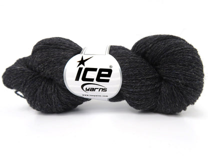 Shetland Wool Anthracite Black fnt2-84165