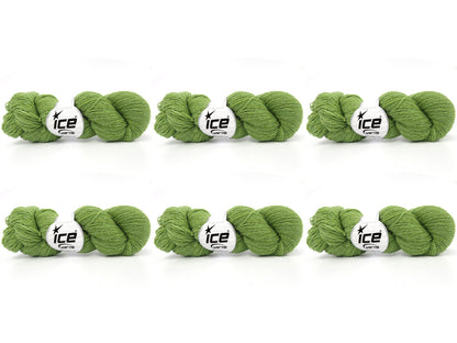 Shetland Wool Dark Mint Green fnt2-84172