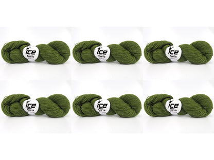 Shetland Wool Grass Green fnt2-84173