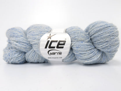 Shetland Wool Light Blue Shades, White This product is made from 100% Shetland Island Wool. fnt2-84189