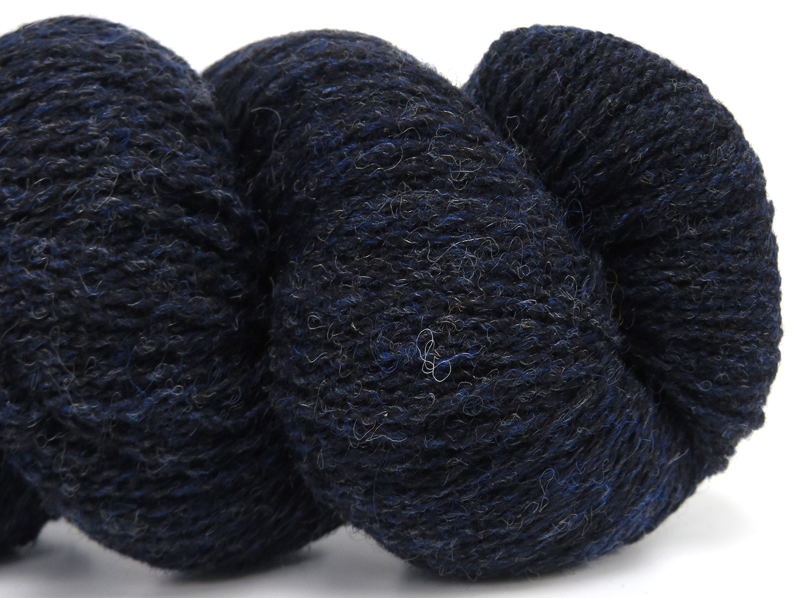 Shetland Wool Dark Blue, Black This product is made from 100% Shetland Island Wool. fnt2-84194