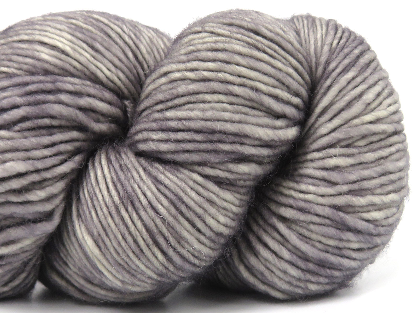 Hand Dyed Superwash Merino Grey Melange fnt2-84204