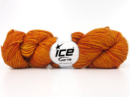 Hand Dyed Superwash Merino Gold, Copper fnt2-84207