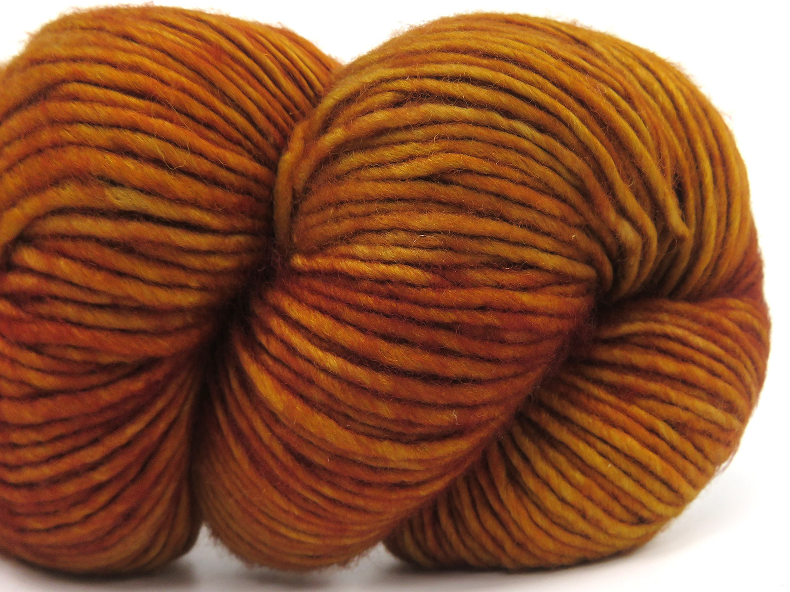 Hand Dyed Superwash Merino Dark Brown Melange fnt2-84209