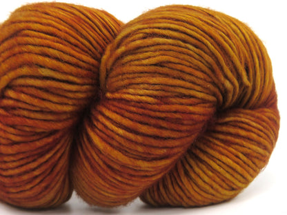 Hand Dyed Superwash Merino Dark Brown Melange fnt2-84209