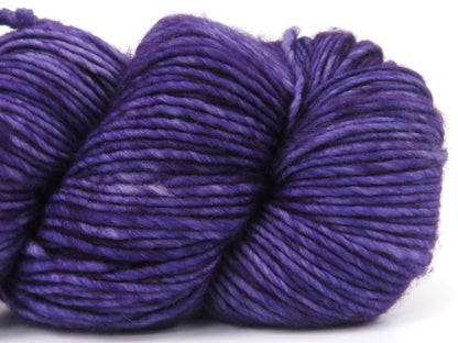 Hand Dyed Superwash Merino Purple Melange fnt2-84216