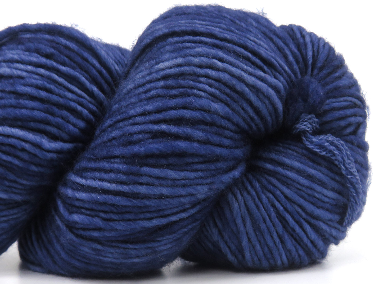 Hand Dyed Superwash Merino Night Blue Melange fnt2-84217