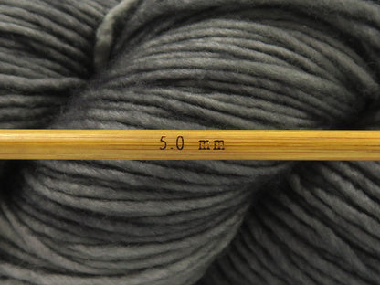 Hand Dyed Superwash Merino Grey Melange fnt2-84219