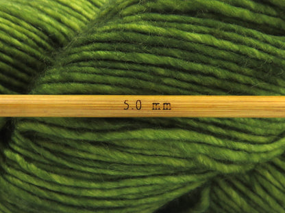 Hand Dyed Superwash Merino Green Melange fnt2-84221