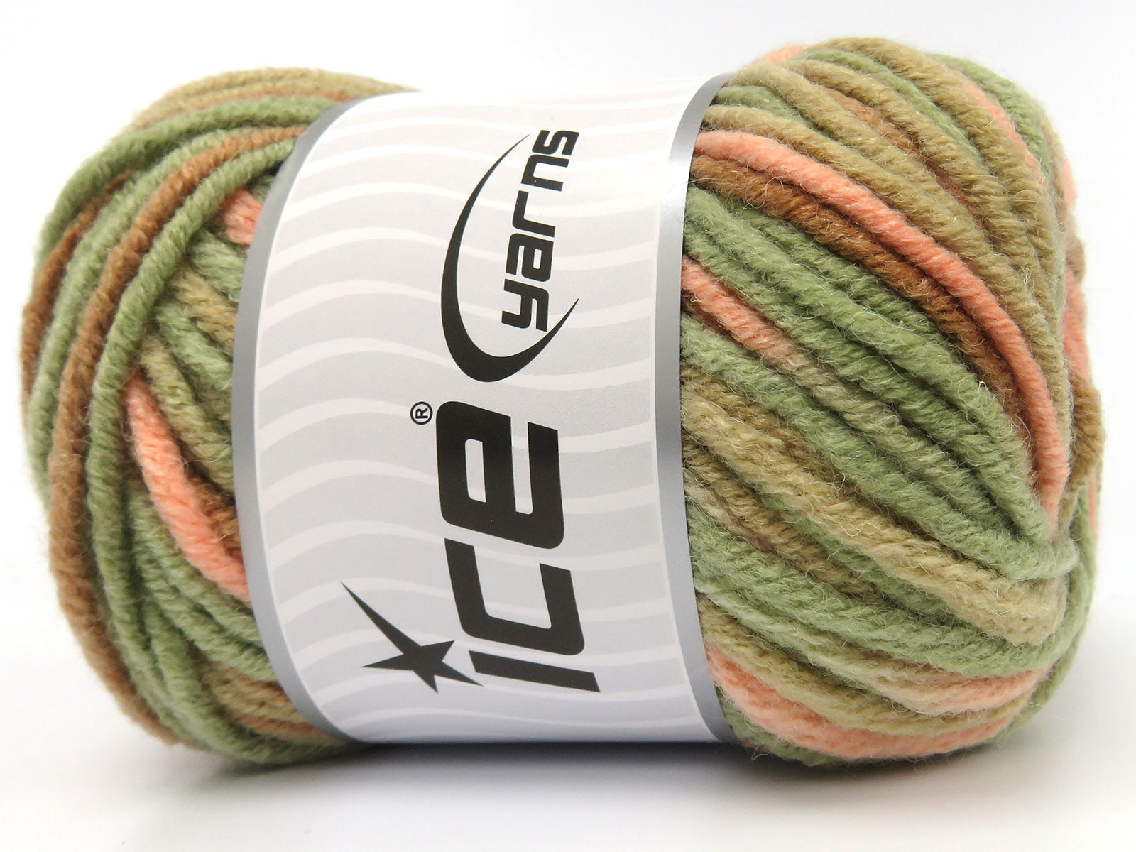 Star Merino Batik Brown Shades, Light Salmon, Camel Shades fnt2-84227