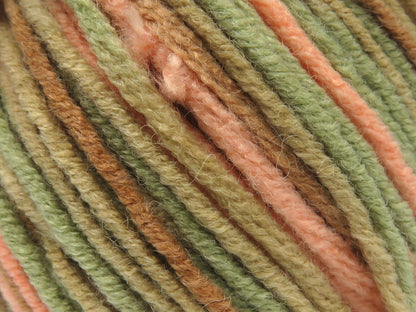 Star Merino Batik Brown Shades, Light Salmon, Camel Shades fnt2-84227