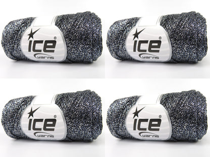 Gleamy Dark Navy, Silver fnt2-84247