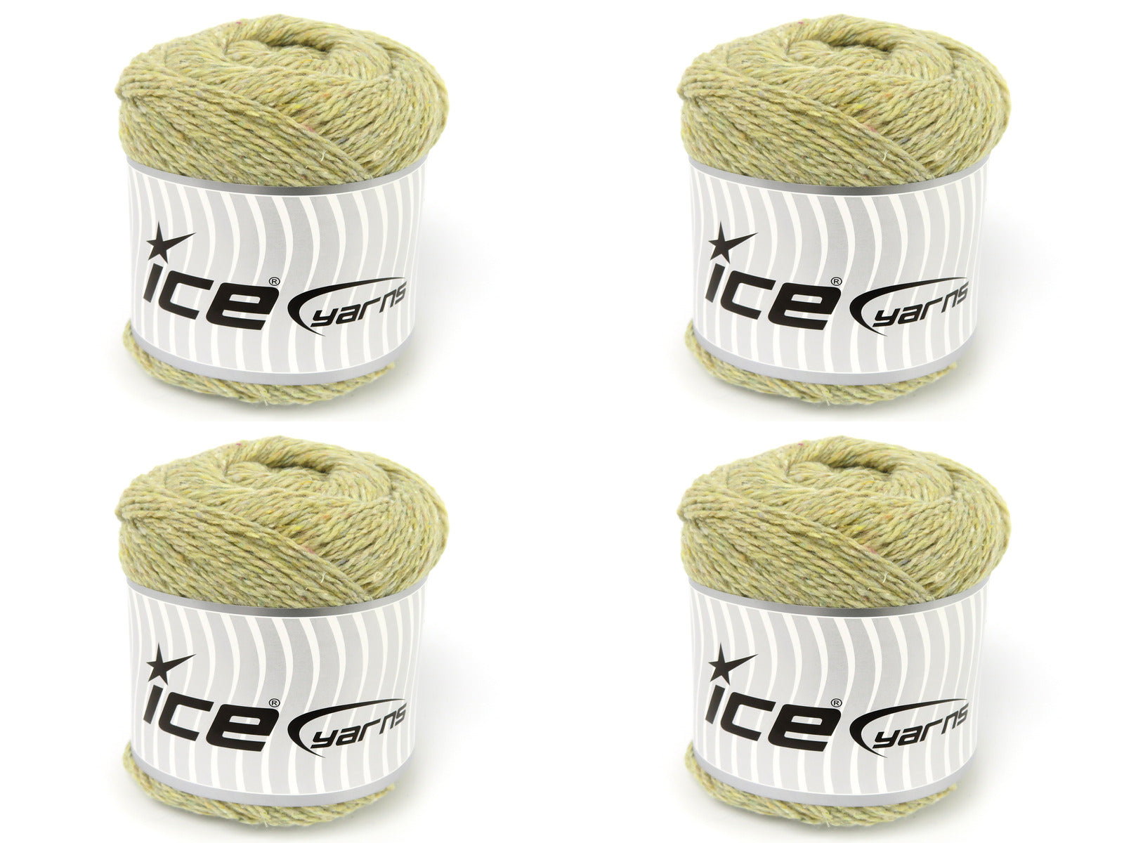 Recycled Wool Light Olive Green fnt2-84333