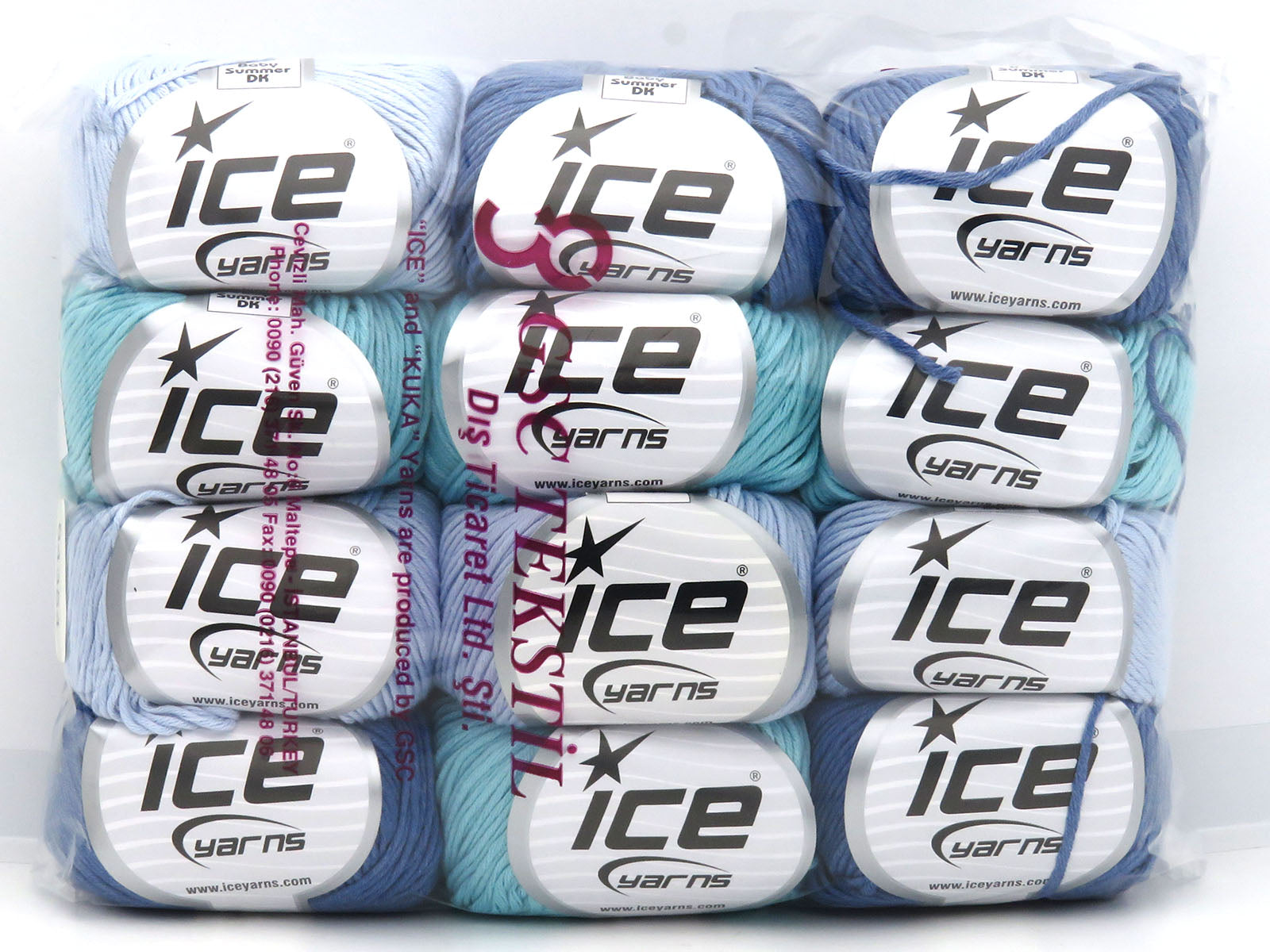 Baby Summer DK Yarns Mixed Lot fnt2-84354