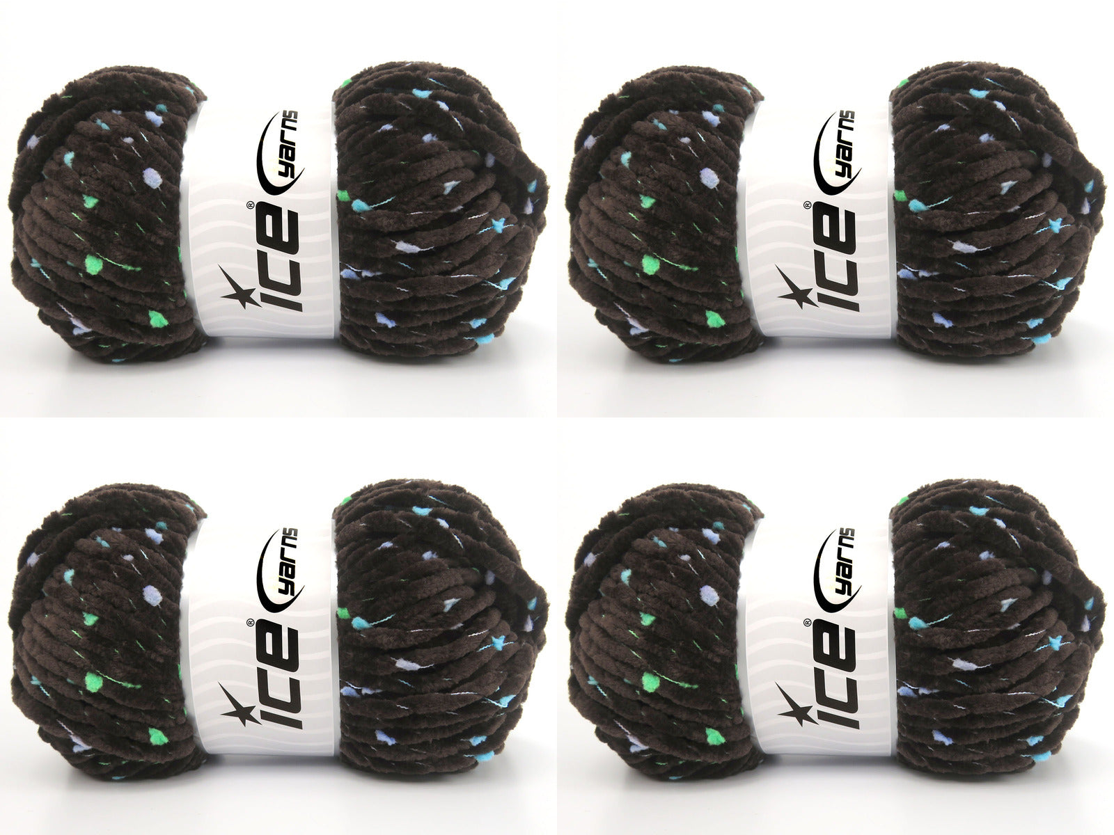 Chenille Baby Tweed Coffee Brown fnt2-84385