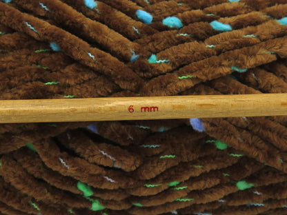 Chenille Baby Tweed Brown fnt2-84387