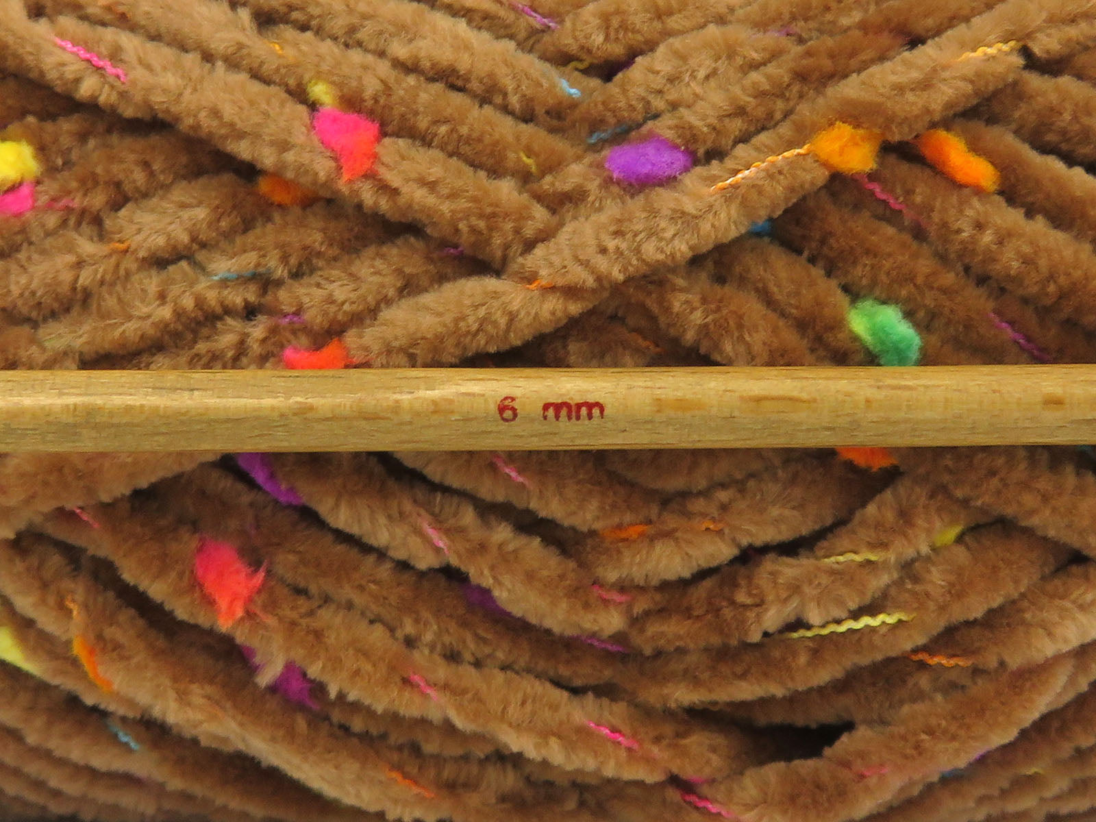 Chenille Baby Tweed Milky Brown fnt2-84388