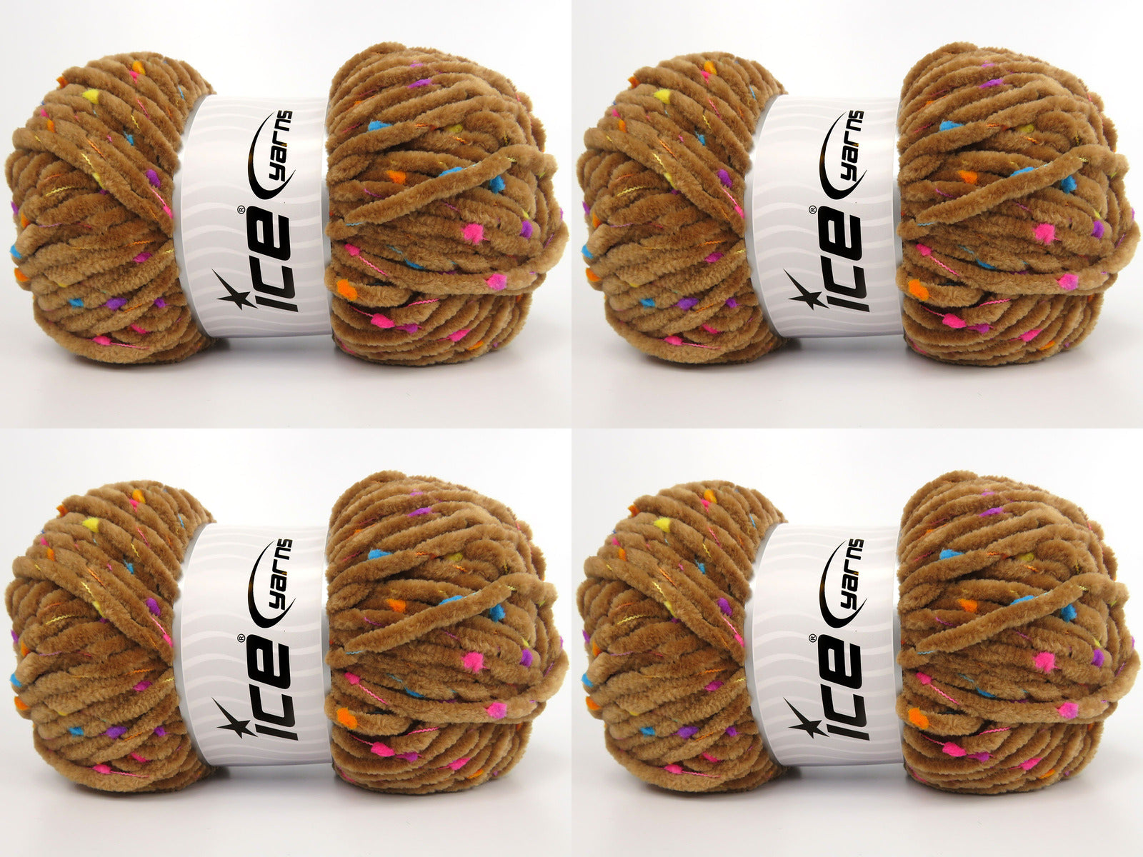 Chenille Baby Tweed Milky Brown fnt2-84388