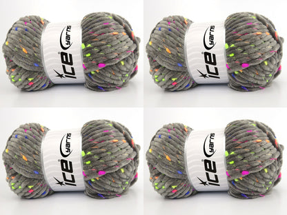 Chenille Baby Tweed Grey fnt2-84389