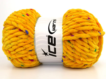 Chenille Baby Tweed Dark Yellow fnt2-84391