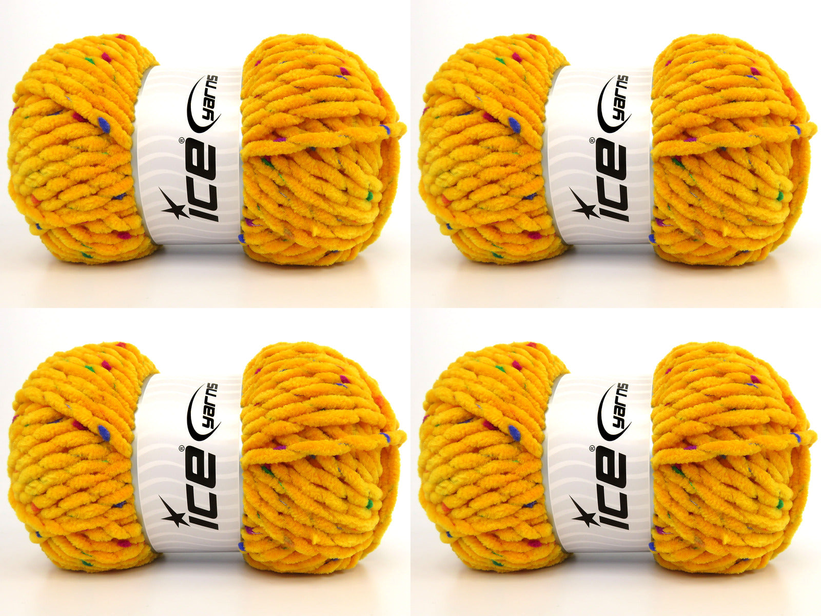 Chenille Baby Tweed Dark Yellow fnt2-84391