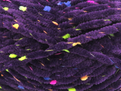 Chenille Baby Tweed Purple fnt2-84398