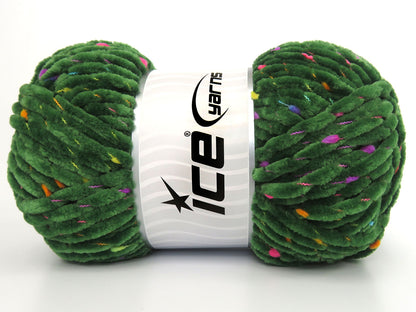 Chenille Baby Tweed Green fnt2-84405