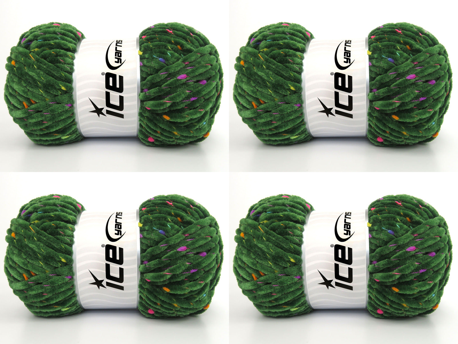 Chenille Baby Tweed Green fnt2-84405