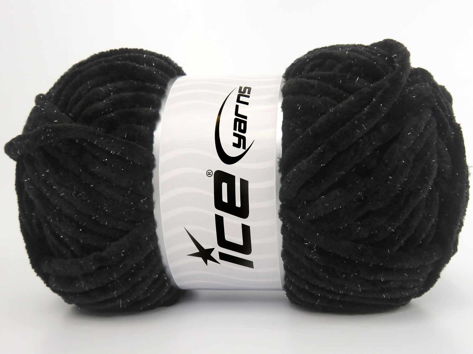 Chenille Baby Glitz Black fnt2-84409