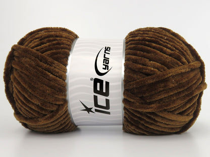 Chenille Baby Glitz Brown fnt2-84411