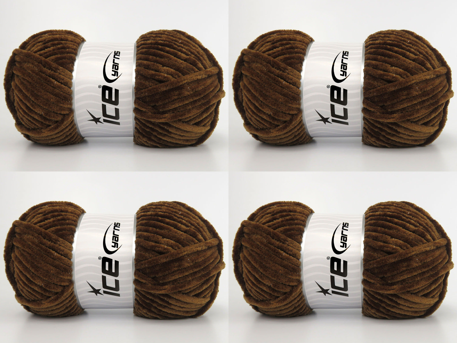 Chenille Baby Glitz Brown fnt2-84411