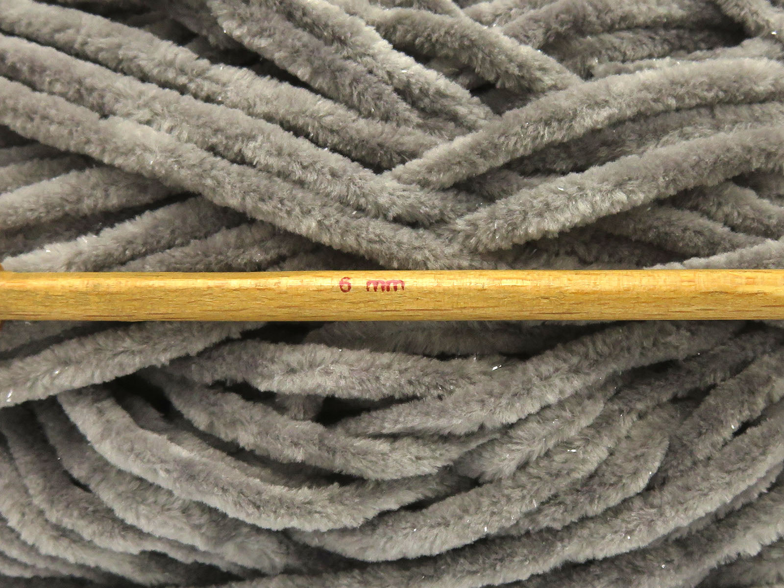 Chenille Baby Glitz Grey fnt2-84413