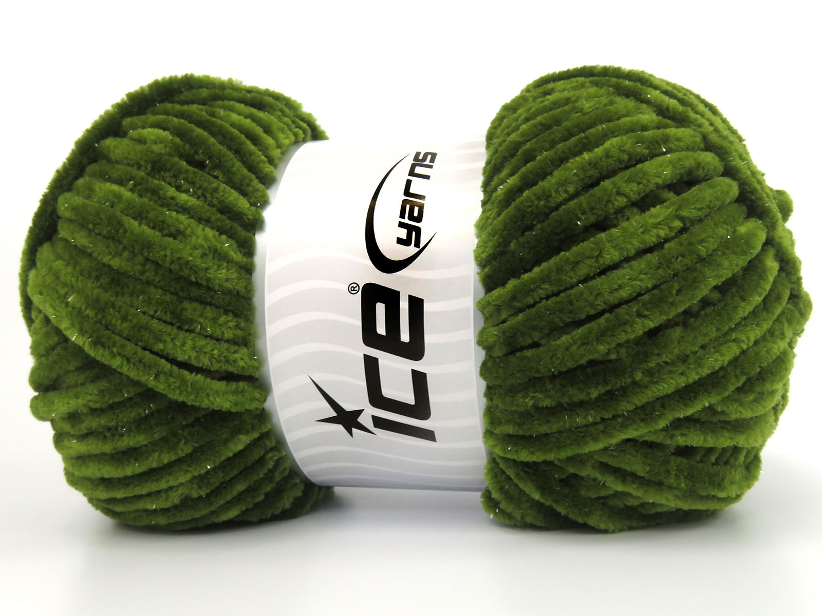 Chenille Baby Glitz Jungle Green fnt2-84415