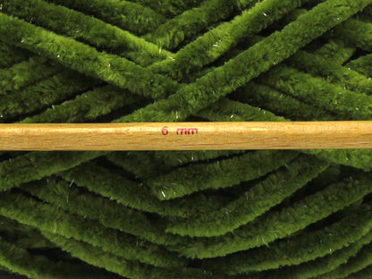 Chenille Baby Glitz Jungle Green fnt2-84415