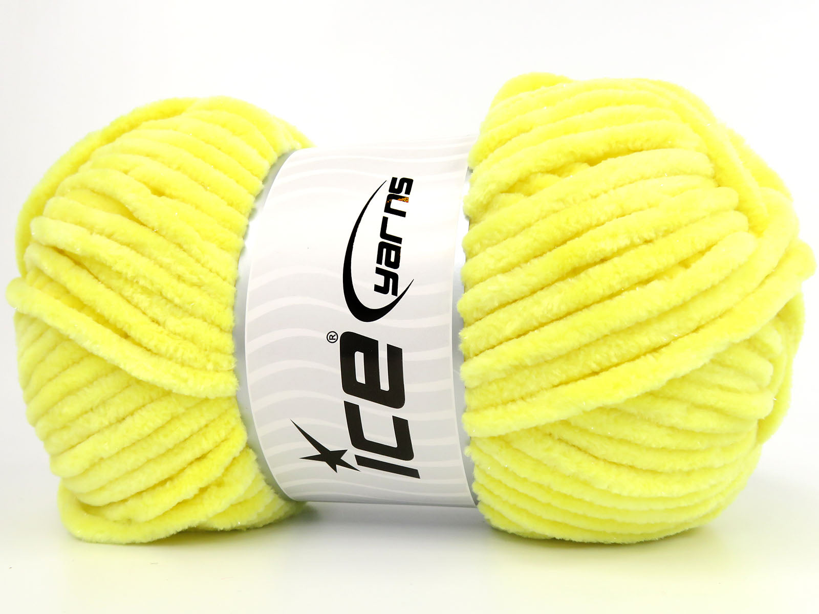 Chenille Baby Glitz Yellow fnt2-84421