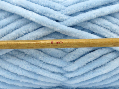 Chenille Baby Glitz Baby Blue fnt2-84426