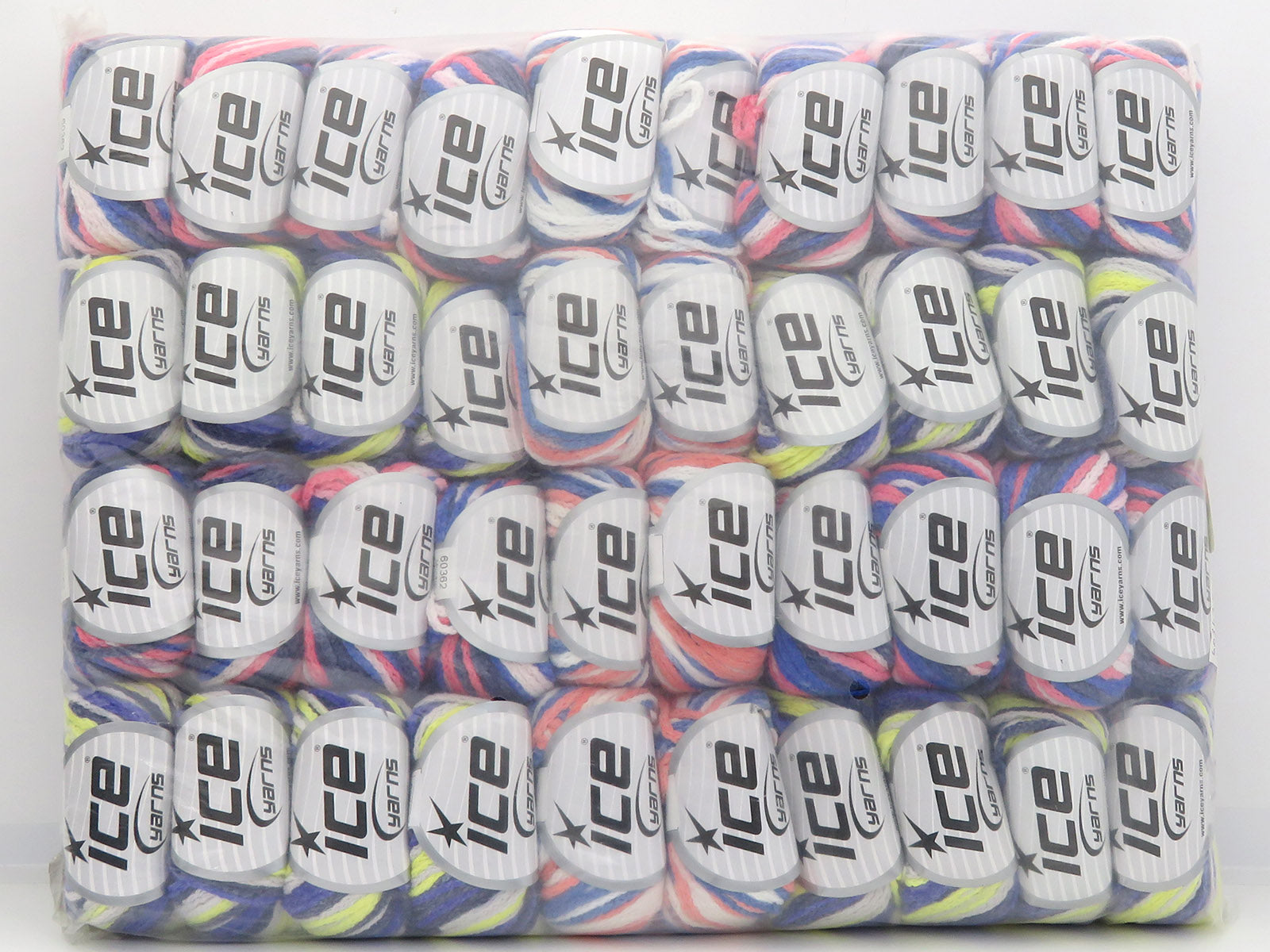 Mixed Lot Multicolor Chain Yarns fnt2-84471