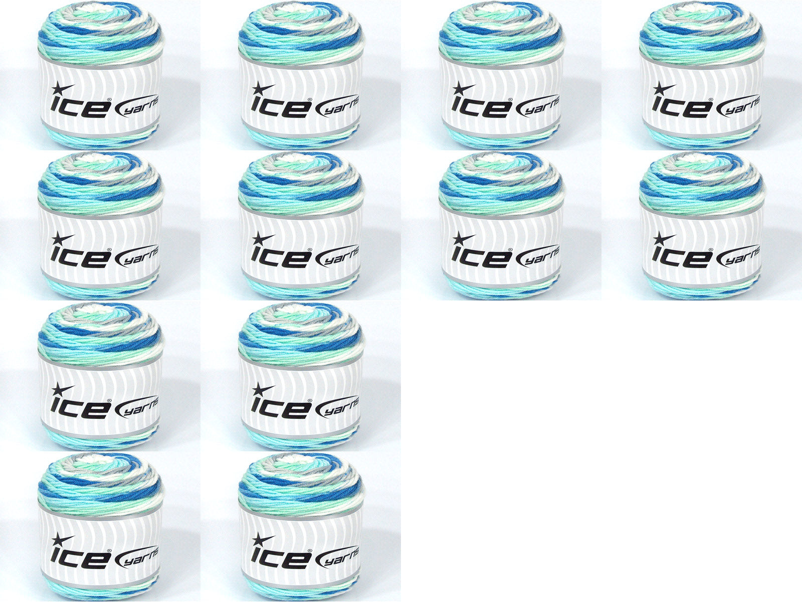 Mixed Lot Multicolor One Hundred Percent Premium Acrylic Yarns fnt2-84485