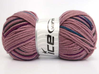 Design Line Orchid, Maroon, Purple, Turquoise fnt2-84524