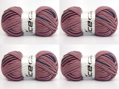 Design Line Orchid, Maroon, Purple, Turquoise fnt2-84524