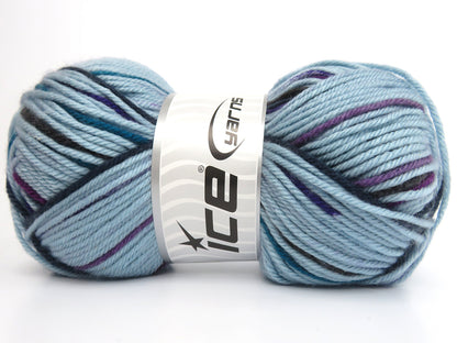 Design Line Light Turquoise, Brown, Teal, Purple Shades fnt2-84526