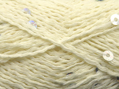 Cotone Paillette Cream  fnt2-84553
