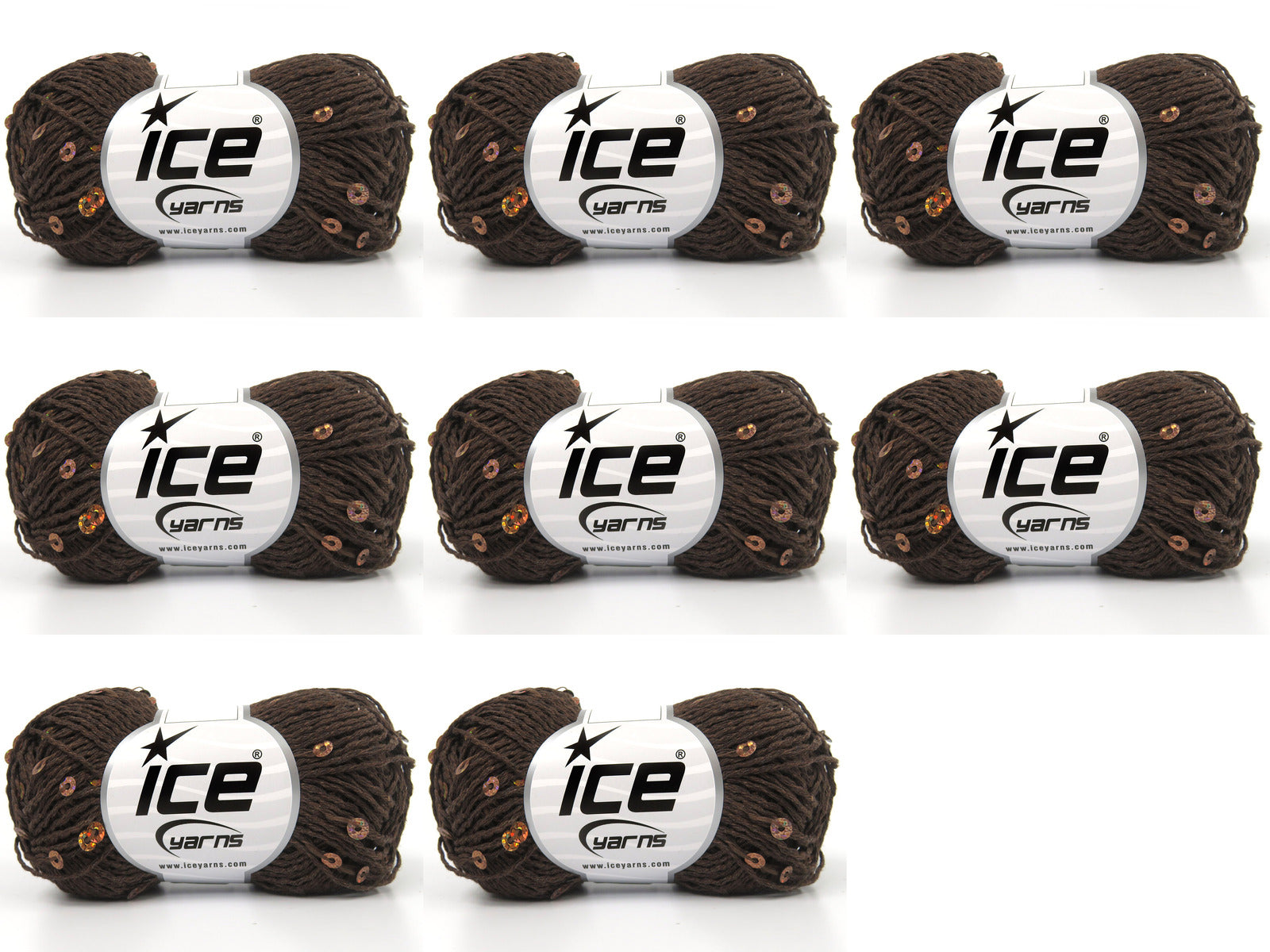 Cotone Paillette Dark Brown  fnt2-84559