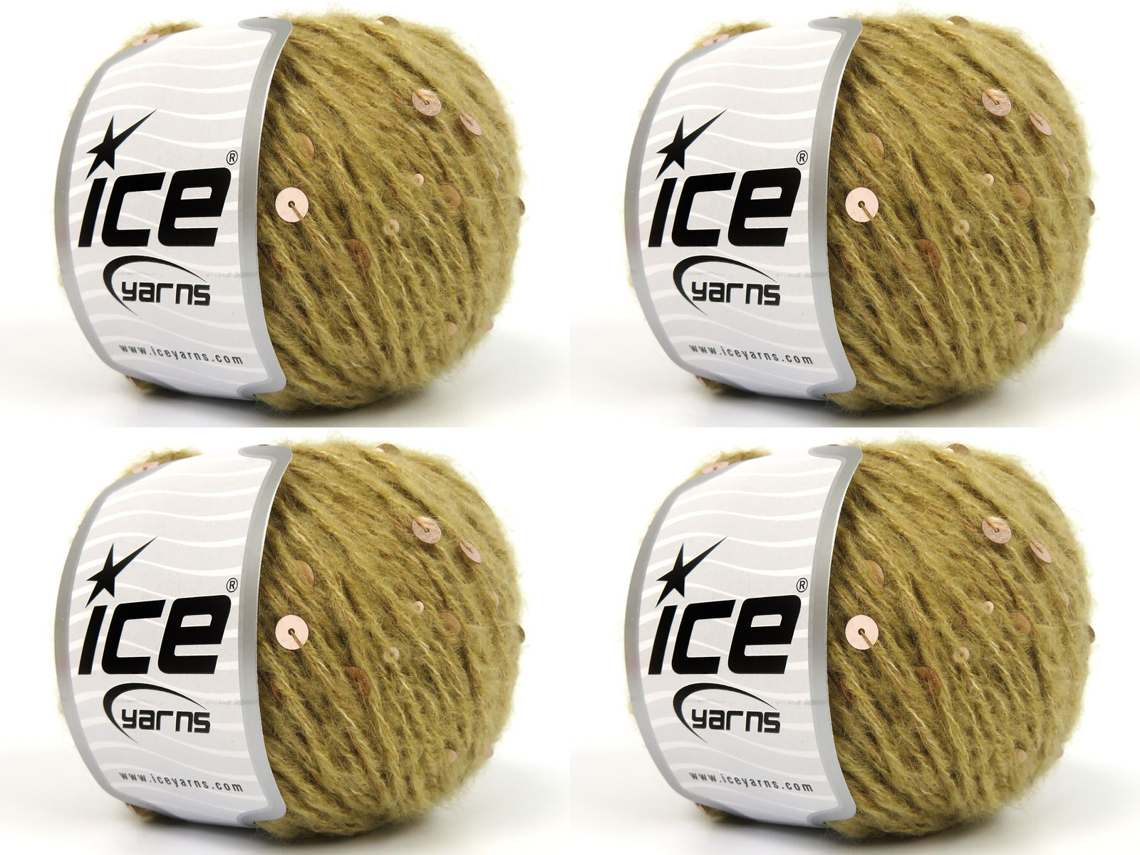 Lana Paillette Light Brown  fnt2-84576