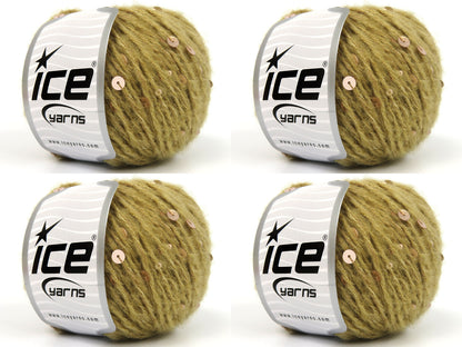 Lana Paillette Light Brown  fnt2-84576